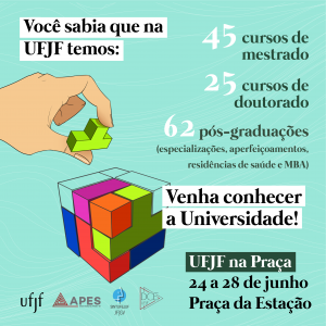Read more about the article Confira a programação do “UFJF na Praça”