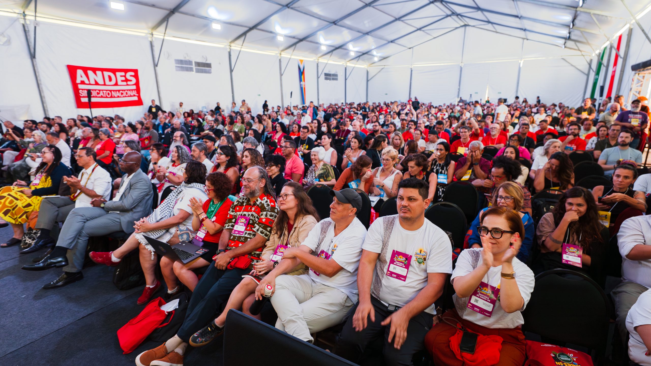 Leia mais sobre o artigo 44º Congresso do ANDES-SN renova, fortalece e reafirma bandeiras de luta do Sindicato Nacional