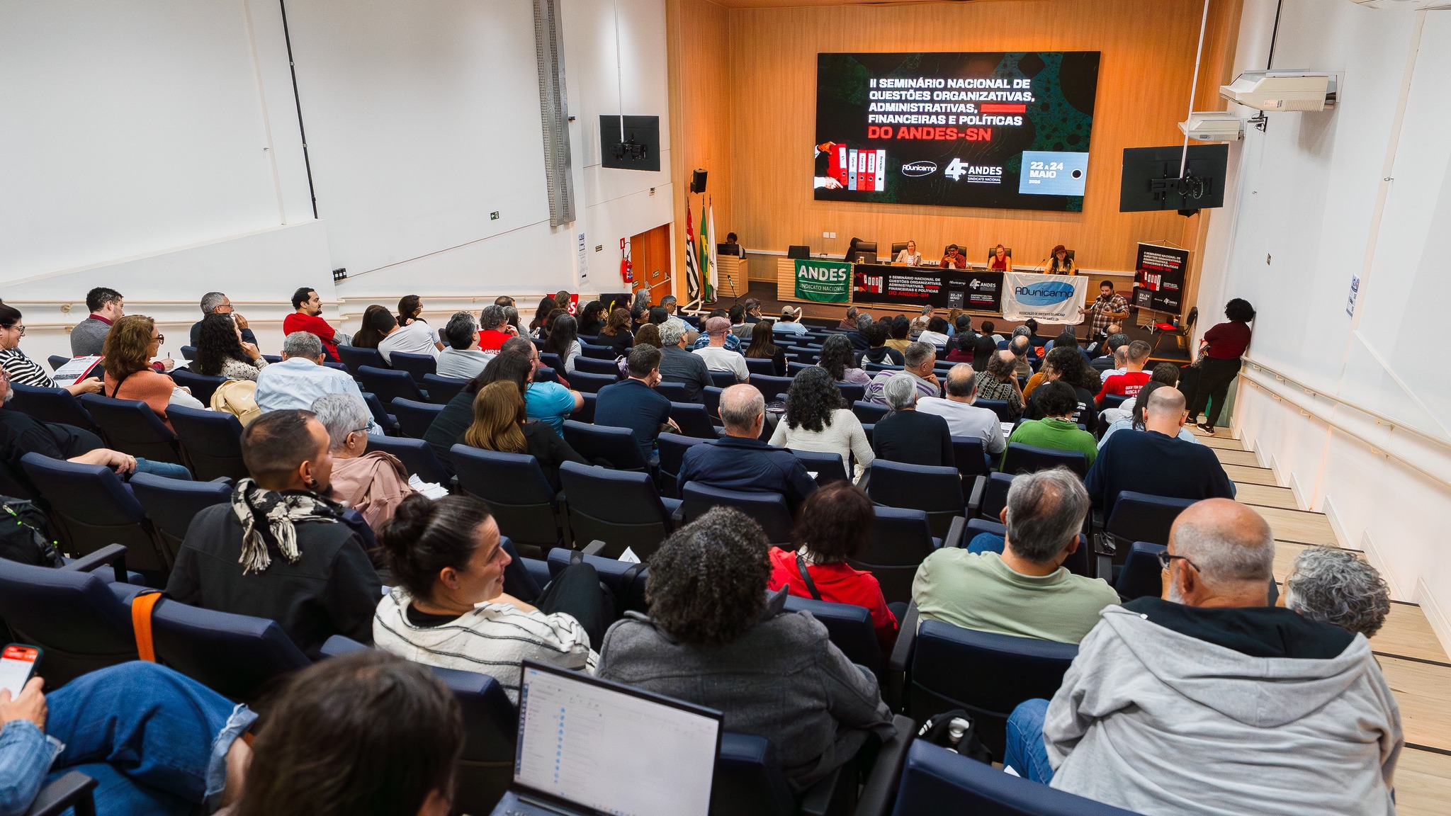 Leia mais sobre o artigo A APES participa do II Seminário Nacional de Questões Organizativas, Administrativas, Financeiras e Políticas do ANDES-SN