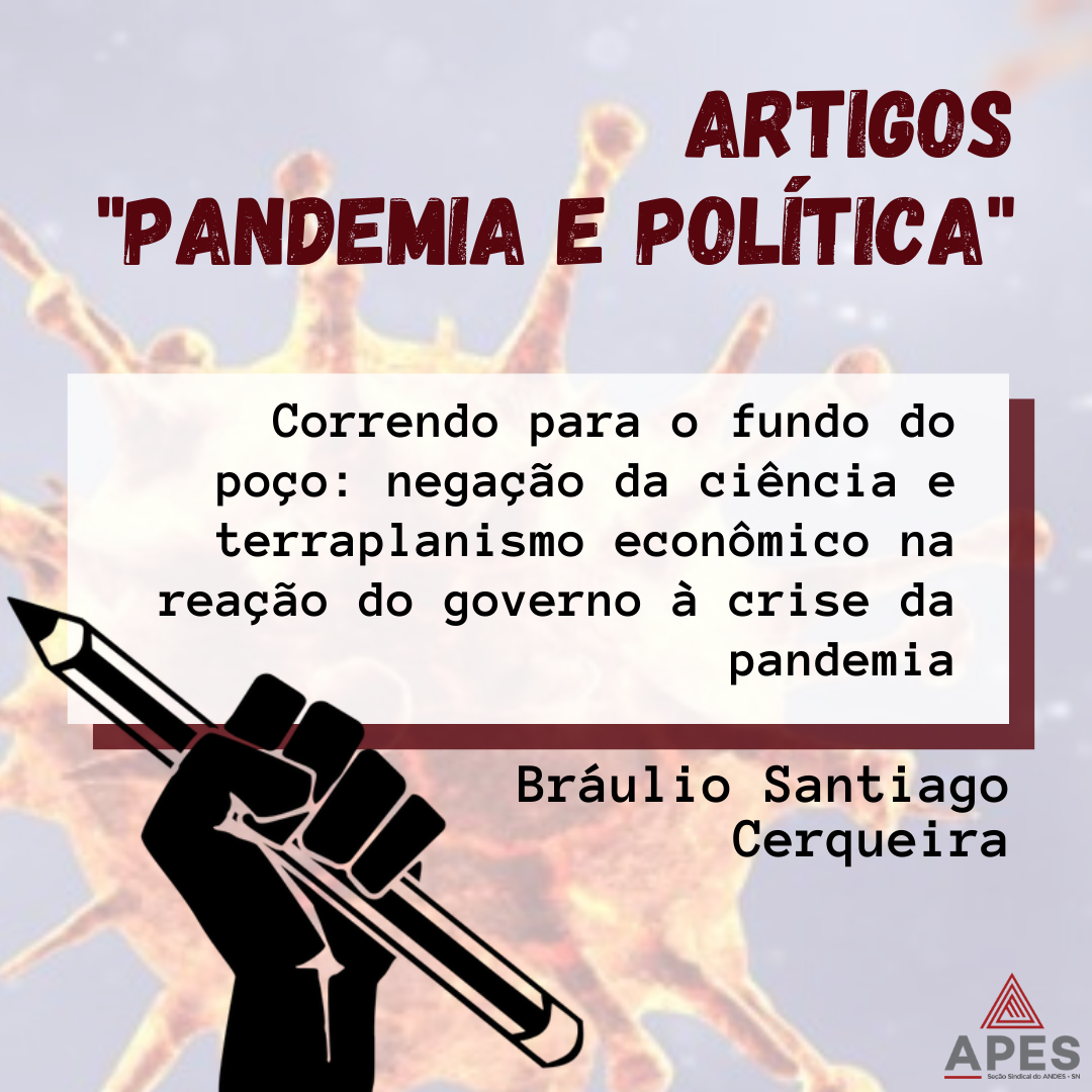 Leia mais sobre o artigo O terraplanismo econômico de Guedes: confira a análise de Bráulio Cerqueira