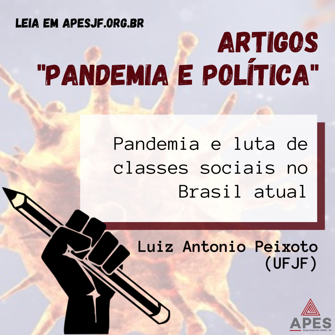Leia mais sobre o artigo Pandemia e luta de classes sociais no Brasil atual