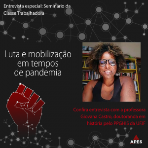 Read more about the article Entrevista com Giovana Castro: luta e mobilização em tempos de pandemia