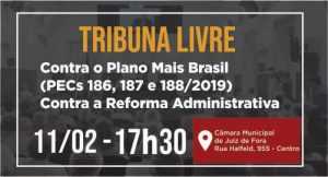 Read more about the article Fosefe convoca para Tribuna Livre no dia 11 de fevereiro