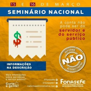 Read more about the article Jornada de Lutas dos Servidores Públicos Federais foca na luta contra a reforma administrativa durante esse semana