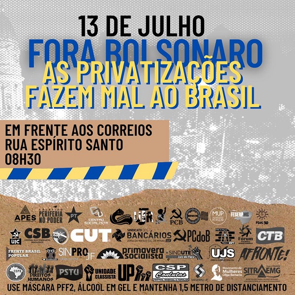 You are currently viewing #13J contra as privatizações