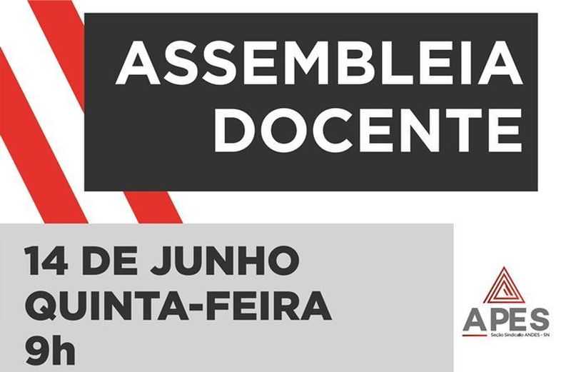 Leia mais sobre o artigo Assembleia docente