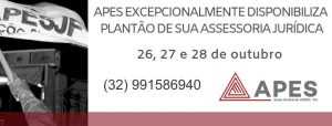 Read more about the article APES disponibiliza Plantão Jurídico durante o final de semana