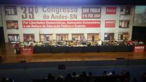 Read more about the article Congresso do ANDES-SN se inicia hoje com o desafio da defesa da educação