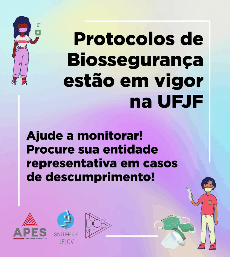 You are currently viewing Protocolos de Biossegurança estão em vigor na UFJF