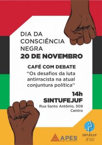 Read more about the article APES  e Sintufejuf organizam café com debate no Dia da Consciência Negra