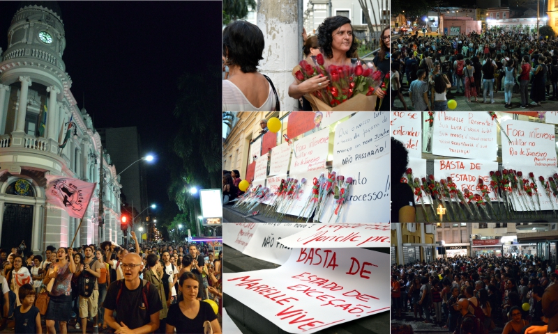 Leia mais sobre o artigo Juiz de Fora protesta contra morte de vereadora carioca Marielle Franco